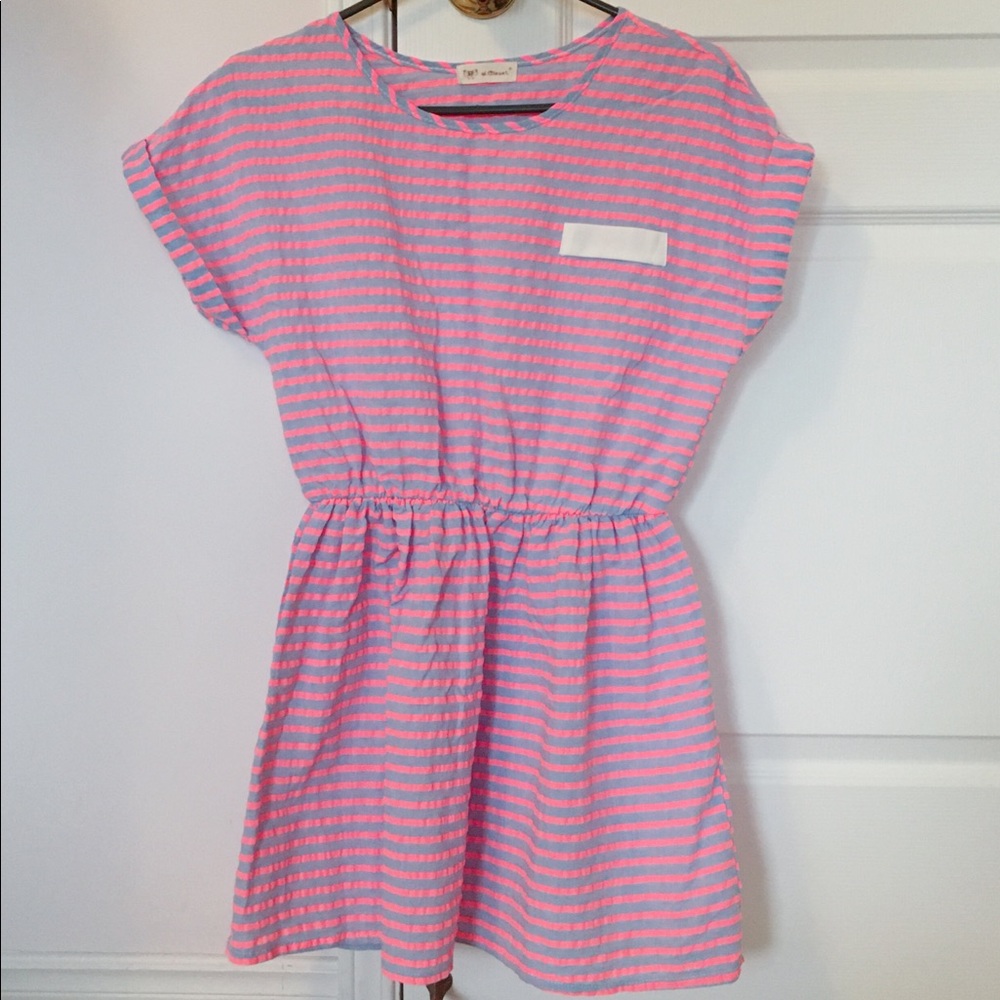 Cute Florescent Pink Dress